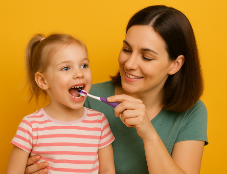 How to get children into good teeth cleaning habits